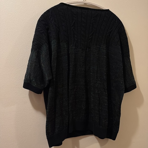 Lafayette 148 Black Knit Sweater - new w/o tag - size XL - cashmere blend - Picture 6 of 6